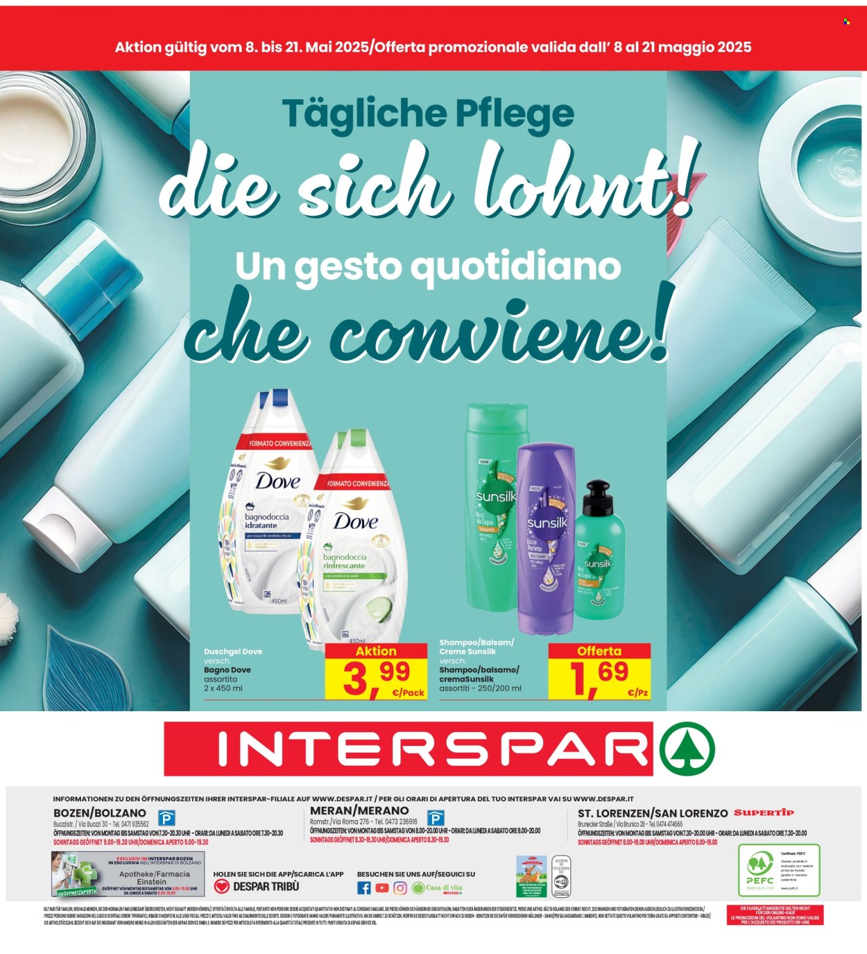 Volantino Interspar - 8/5/2025 - 21/5/2025. Pagina 1