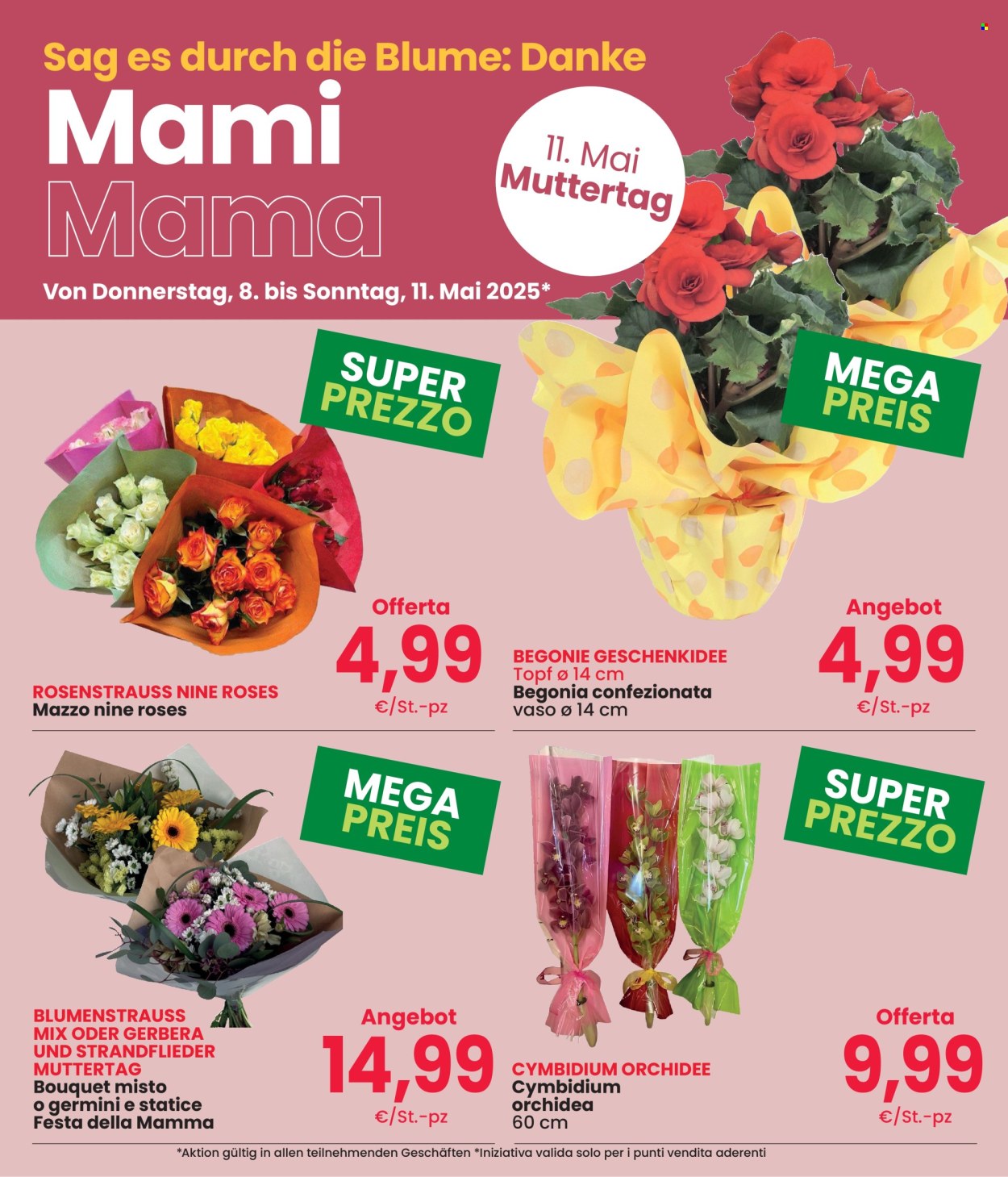 Volantino Eurospar - 8/5/2025 - 11/5/2025. Pagina 1