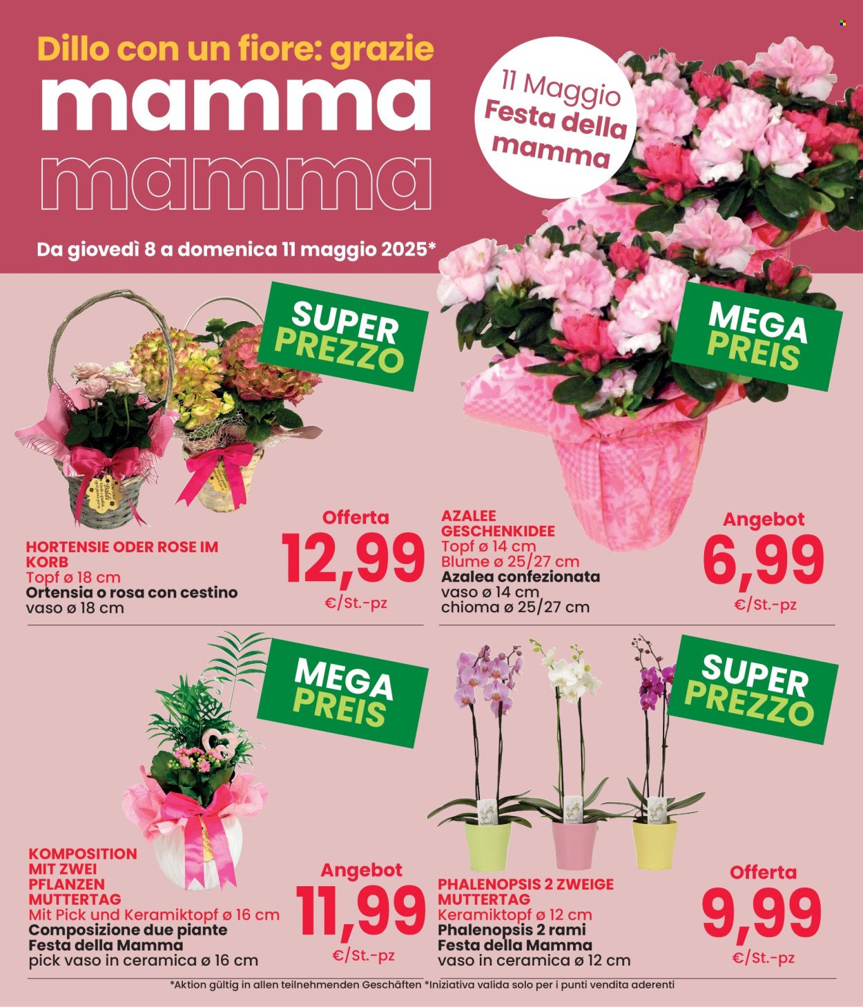 Volantino Eurospar - 8/5/2025 - 11/5/2025. Pagina 1