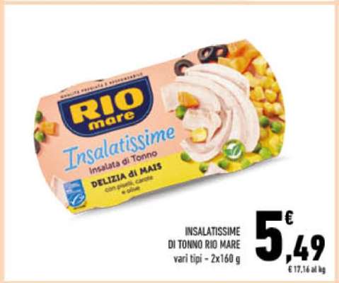 INSALATISSIME DI TONNO RIO MARE