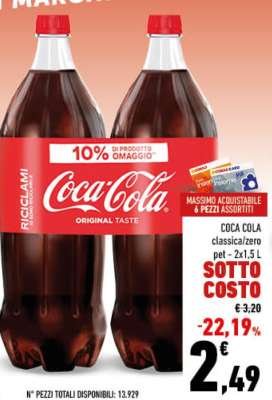Coca Cola classica, zero