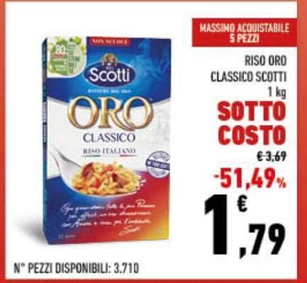 Riso Oro Classico Scotti