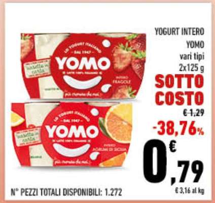 Yogurt Intero Yomo
