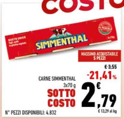 CARNE SIMMENTHAL