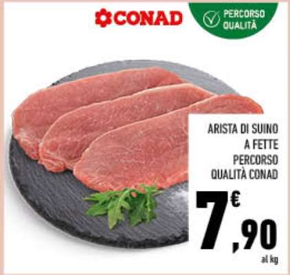 Arista di suino a fette