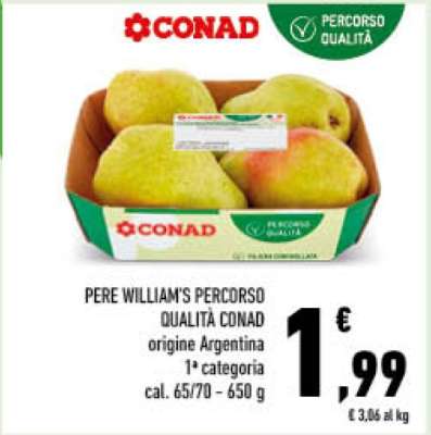 Pere William's Percorso Qualità Conad