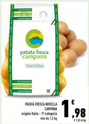 PATATA FRESCA NOVELLA CAMPANA