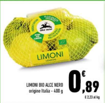 LIMONI BIO ALCE NERO