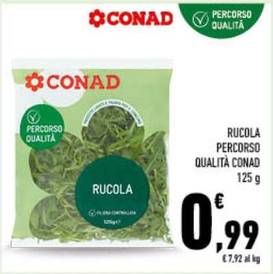 Rucola Percorso Qualità Conad