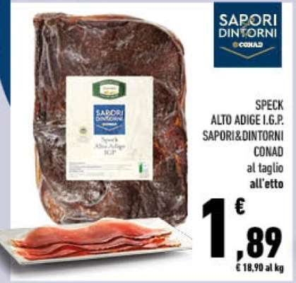 Speck Alto Adige I.G.P.