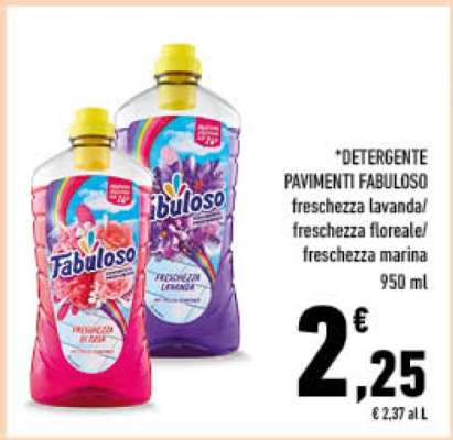 Detergente Pavimenti Fabuloso