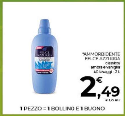 AMMORBIDENTE FELCE AZZURRA