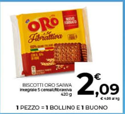 BISCOTTI ORO SAIWA