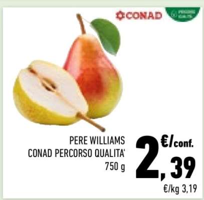 Pere Williams Conad Percorso Qualità