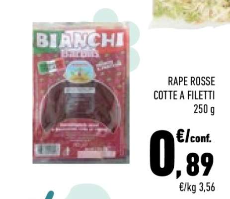 Rape Rosse Cotte a Filetti