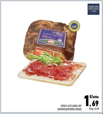 Speck Alto Adige IGP