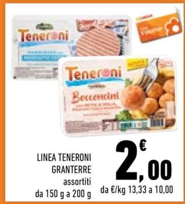 LINEA TENERONI GRANTERRE assortiti