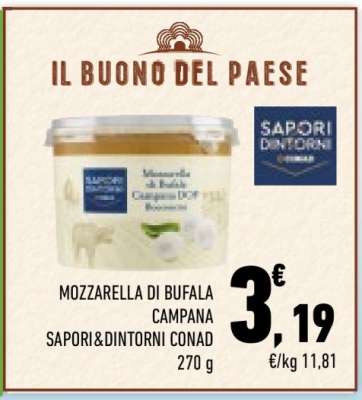 MOZZARELLA DI BUFALA CAMPANA
