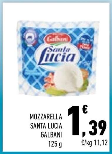 MOZZARELLA SANTA LUCIA GALBANI