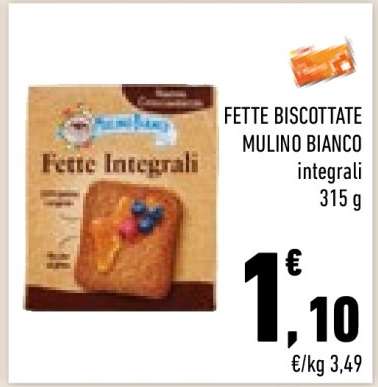 Fette Biscottate Mulino Bianco