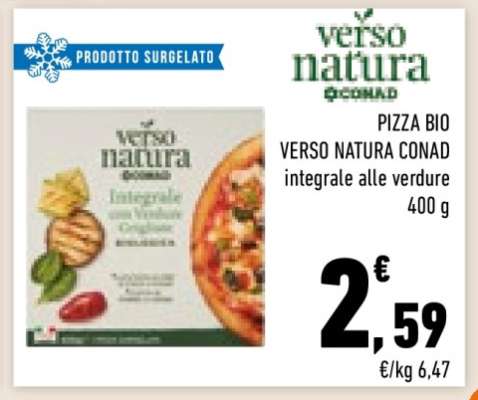 Pizza Bio Verso Natura Conad
