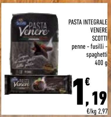 PASTA INTEGRALE VENERE SCOTTI