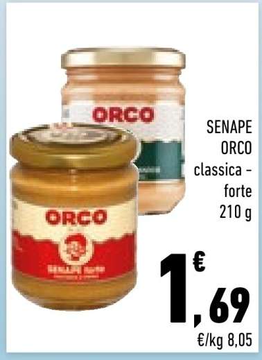 SENAPE ORCO classica - forte