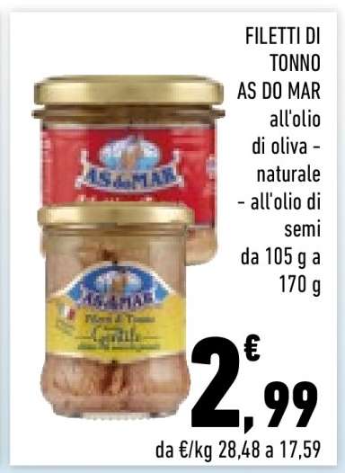 Filetti di Tonno Às do Mar
