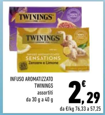 INFUSO AROMATIZZATO TWININGS