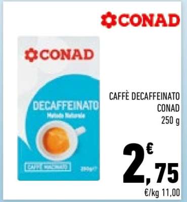 CAFFE' DECAFFEINATO