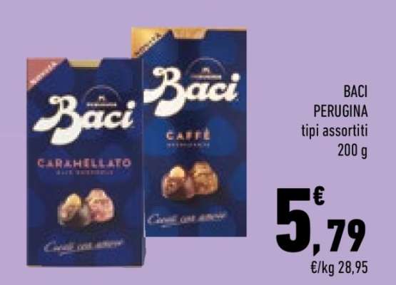 BACI PERUGINA tipi assortiti