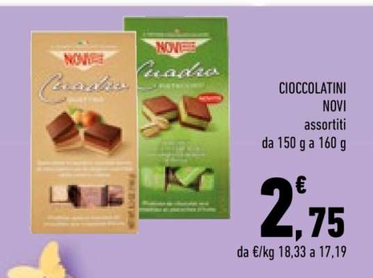 Cioccolatini Novi assortiti