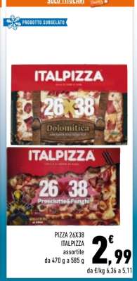 PIZZA 26X38 ITALPIZZA