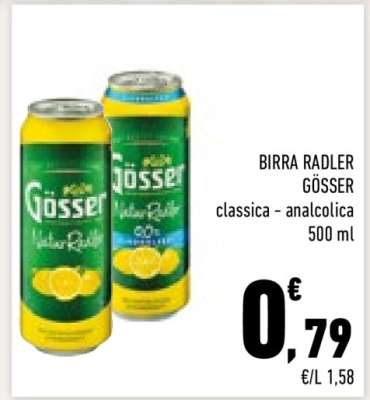 BIRRA RADLER GÖSSER