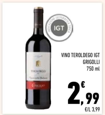 VINO TEROLDEGO IGT GRIGOLLI