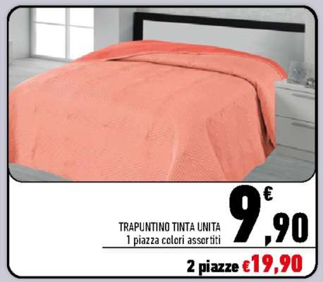 TRAPUNTINO TINTA UNITA