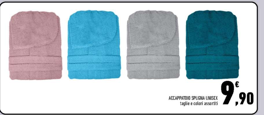 ACCAPPATOIO SPUGNA UNISEX