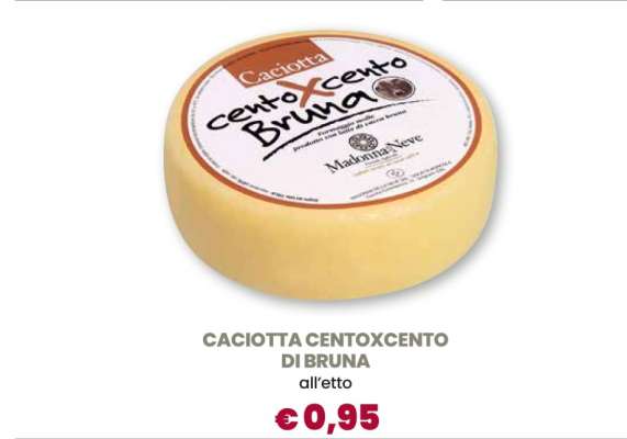 CACIOTTA CENTOXCENTO DI BRUNA