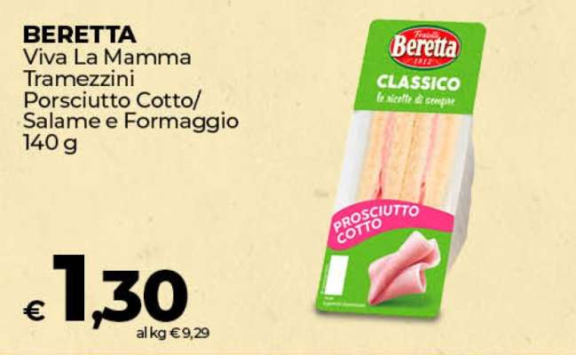 BERETTA Viva La Mamma Tramezzini