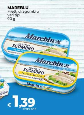 Mareblu Filetti di Sgombro