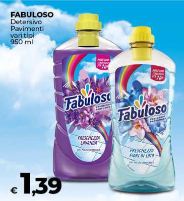FABULOSO Detersivo Pavimenti