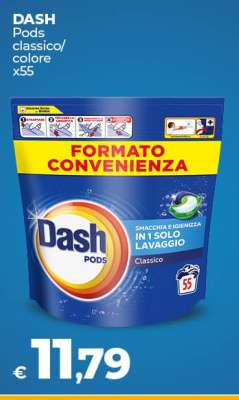 DASH Pods classico/colore x55