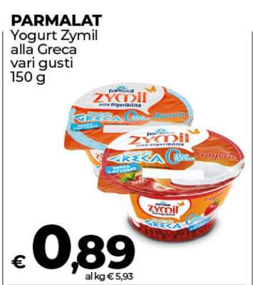 PARMALAT Yogurt Zymil alla Greca