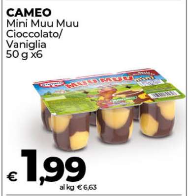 CAMEO Mini Muu Muu Cioccolato/Vaniglia