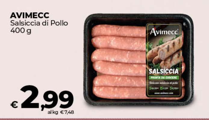 AVIMECC Salsiccia di Pollo