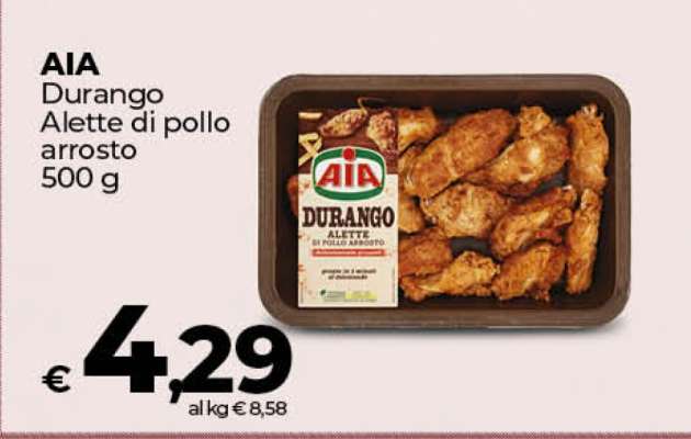 AIA Durango Alette di Pollo Arrosto