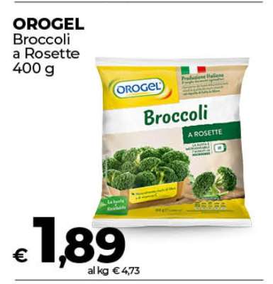OROGEL Broccoli a Rosette 400 g
