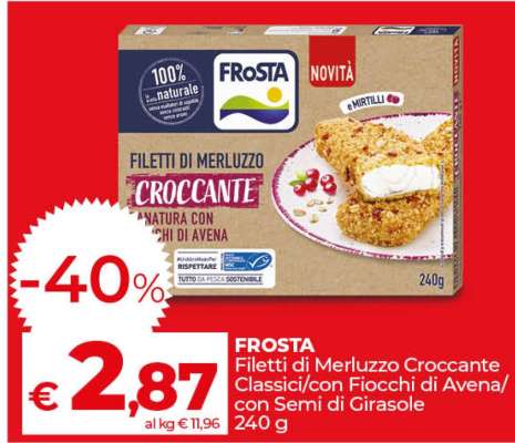 FROSTA Filetti di Merluzzo Croccante
