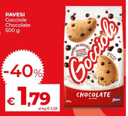 Pavesi Gocciole Chocolate