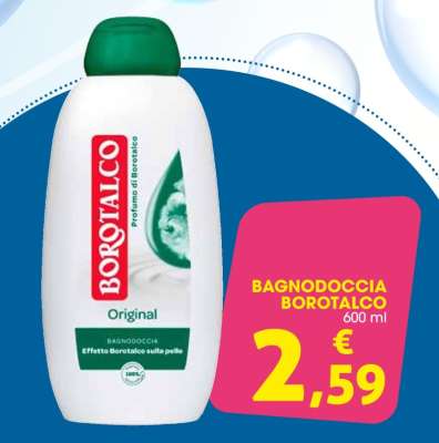 Bagnodoccia Borotalco
